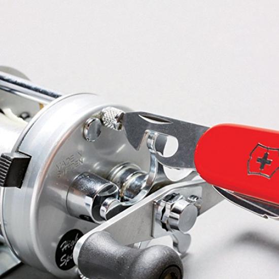 VICTORINOX Angler Swiss Army Knife Многофункциональный нож для рыбалки, кемпинга, плоскогубцы с приспособлением для удаления накипи и окалины, швейцарский многофункциональный инструмент с 19 функциями