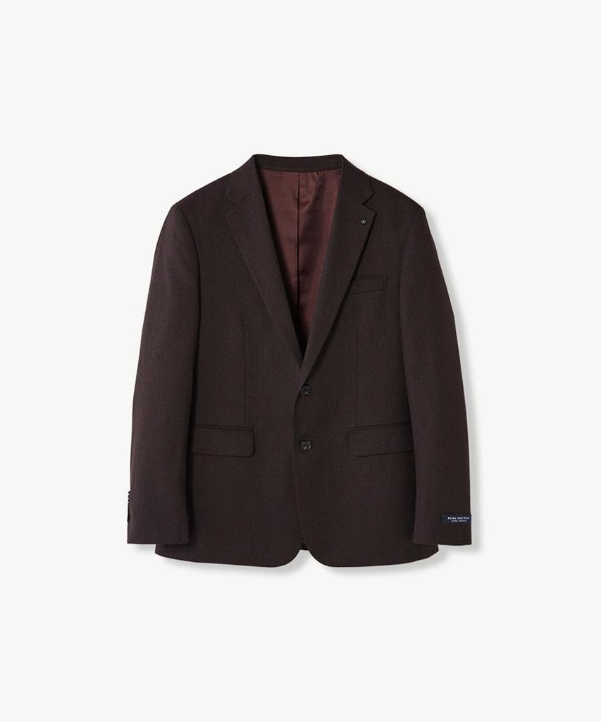 STCO Extra Fine Wool 41 Two-Tone Suit Set_Wine (Classic Fit)_Ssjud62Set (A Type)