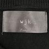 wjk Long sleeve V neck sweater L black knit Men's Used