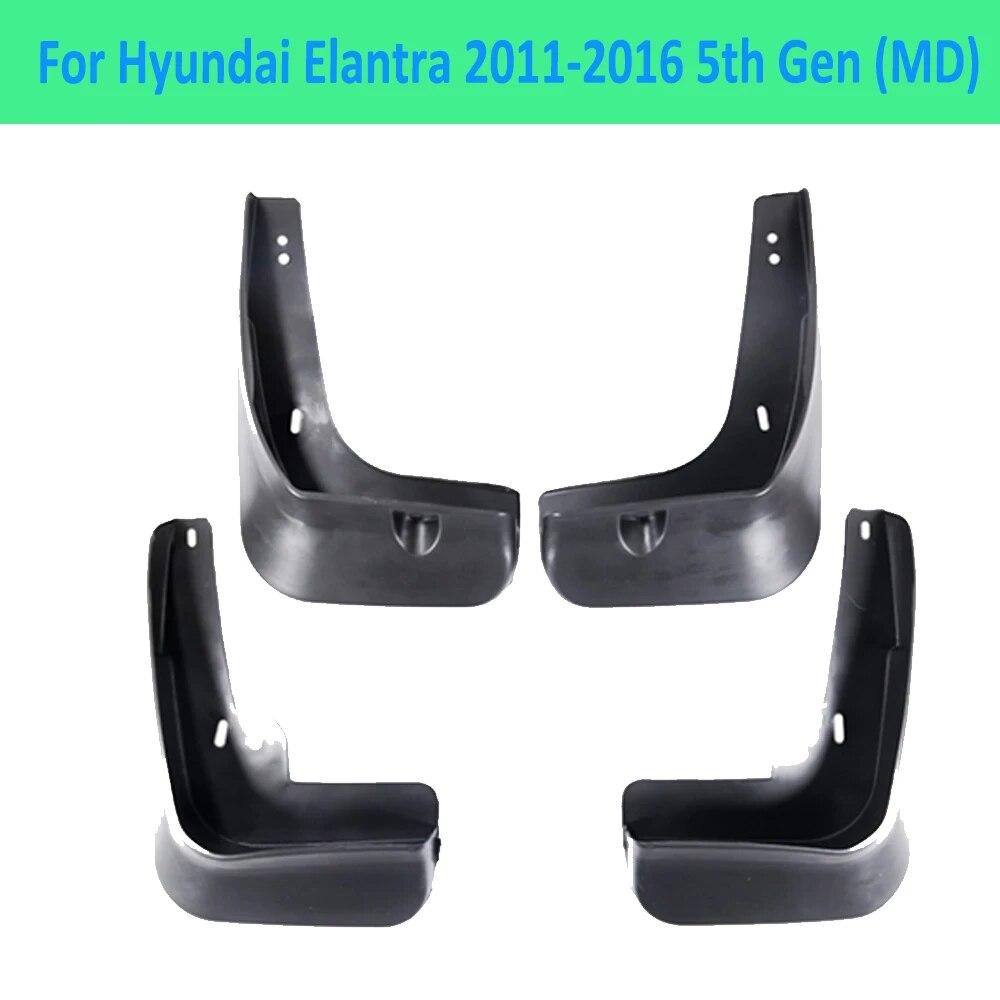 For Hyundai Elantra MD 2011 2012 2013 2014 2015 2016 Fender Mudguard Mud Flaps Guard Splash Flap Mudguards Car Accessories