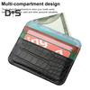 Slim Card Holder Minimalist Faux Leather Credit Card Wallet Mini Business Front Pocket Card Case Thin Coin Purse for Men Women