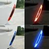 4Pcs Sign Protector Alarm Door Sticker Anti-Collision Car Reflective Strips Safety Warning