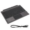 Bluetooth Wireless Keyboard with Touchpad Colorful Backlight Ultrathin Tablet Bluetooth Keyboard
