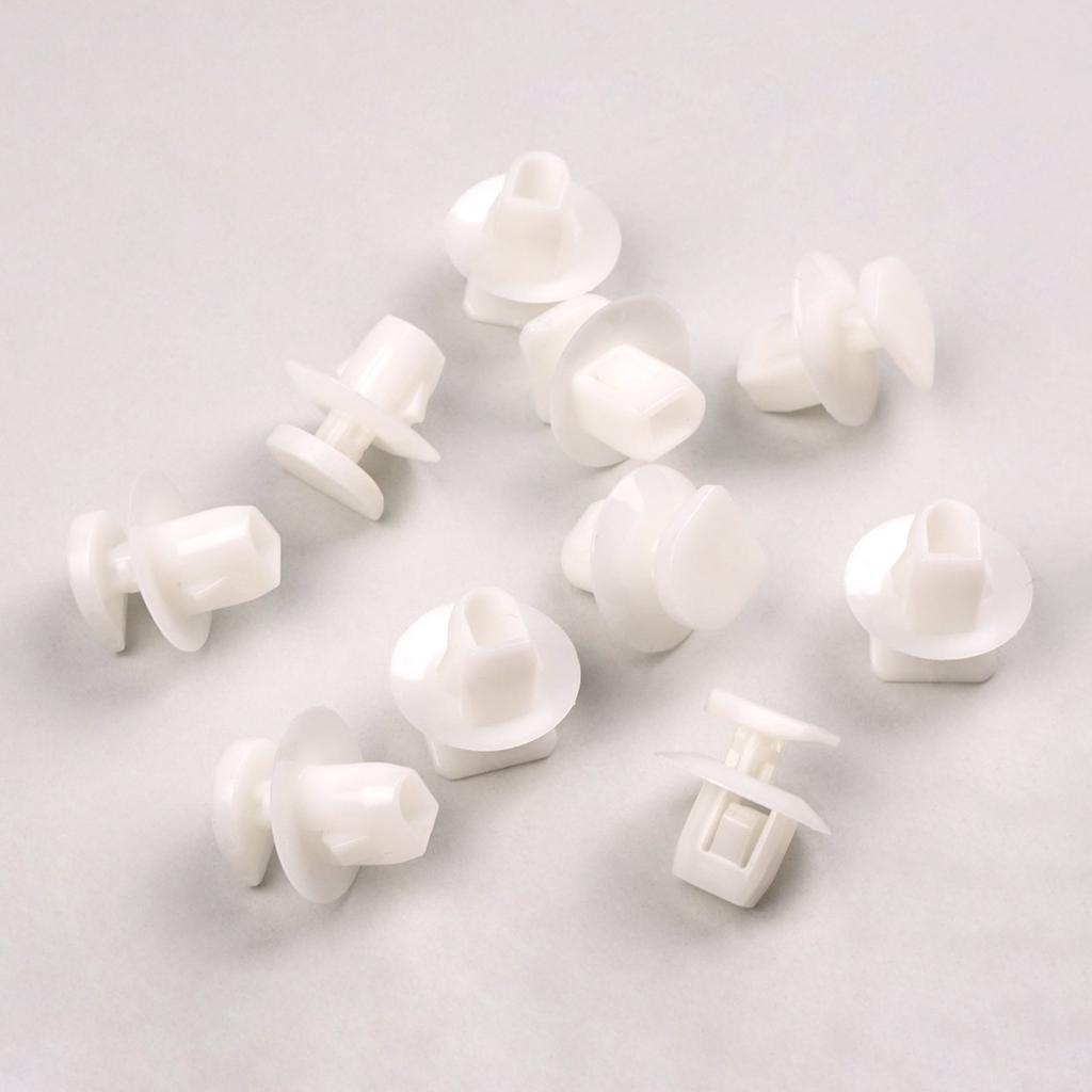 ESC Auto Parts ECF2141 10 Pieces Trim Panel Clip for Toyota Top Head Size: 19.2mm Stem Length: 11mm Fits Into: 9.7x7.6mm
