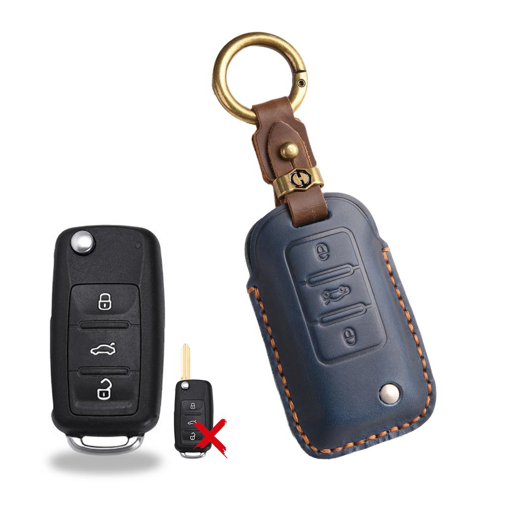 The retro key cover is suitable for Volkswagen's new Suiteng Langyi Exploration Song Yingdu Exploration Yue X car bag leather protective case