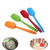 Kitchen Silicone Cream Butter Cake Spatula Mixing Batter Scraper Brush Butter Mixer Cake Brushes Bak