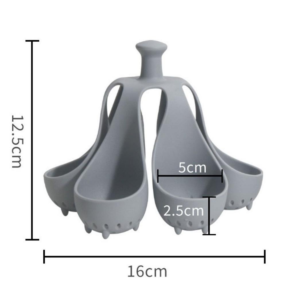Boiled egg tray silicone egg cooker-KM-10966pcs