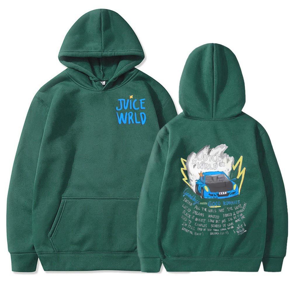 2024 Унисекс Темные Ретро Аниме Принт Толстовки и Свитшоты