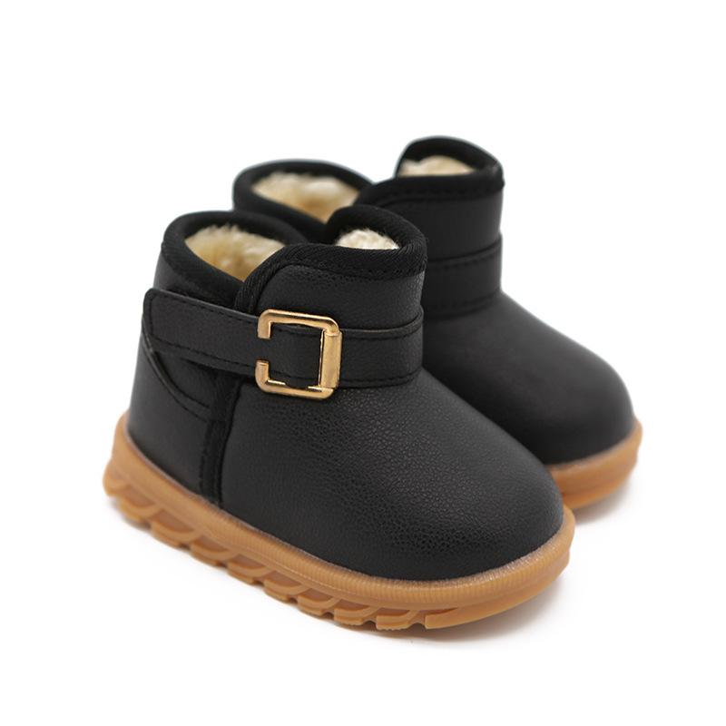 Зимние новые детские зимние сапоги водонепроницаемые короткие сапоги