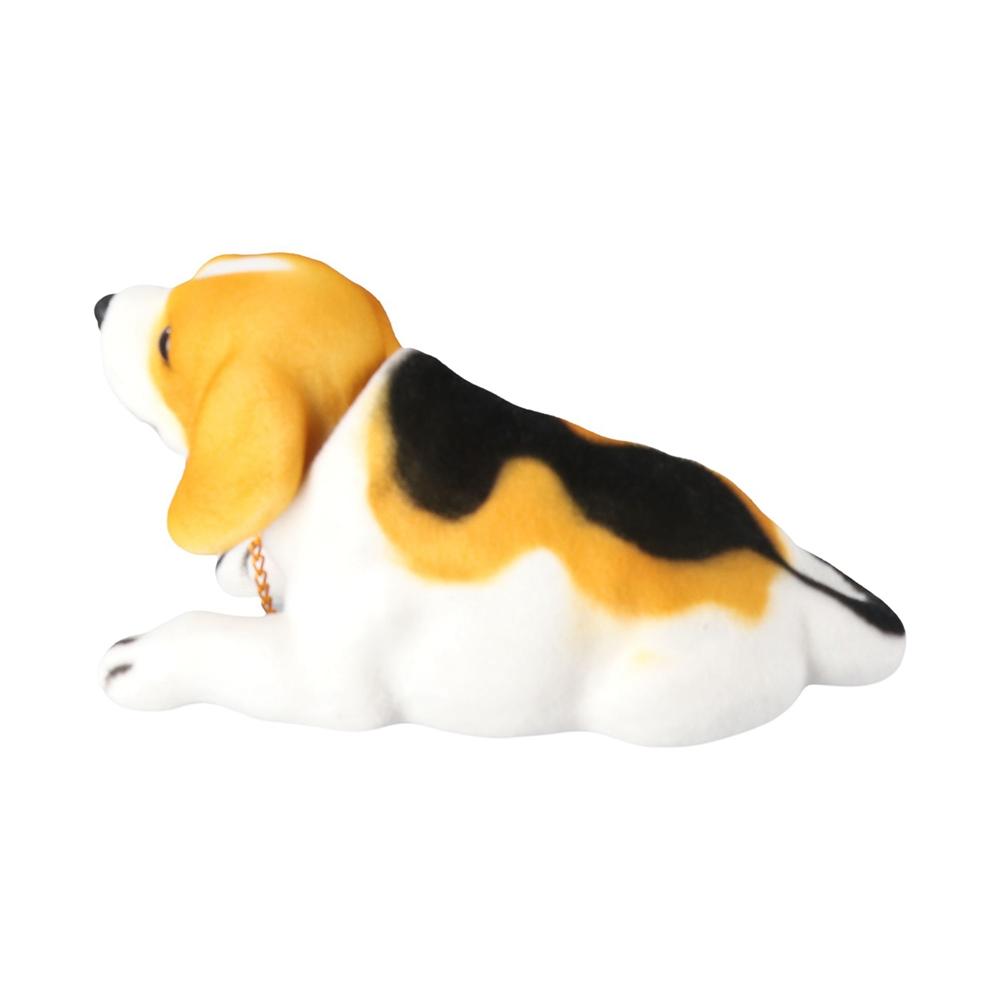 Beagle Dashboard Decoration Shake Head Dog Car Dog Ornament Simulation Car Dog Nodding Puppy Doll