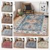 Винтажный племенной ковер для гостиной, устойчивый к пятнам, для дома, прихожей, балкона, коврик для ванной, нескользящий, ковер для гостиной, дивана, пола, большой площади, декоративные ковры