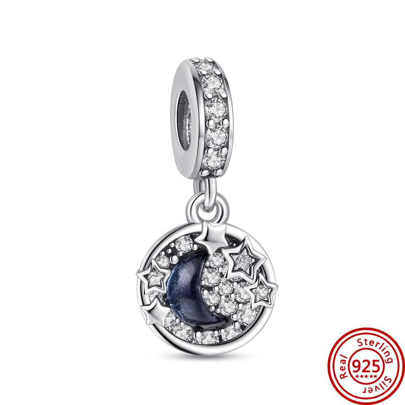 925 Серебряные голубые глаза дельфина кита тропической рыбы красочная палитра бусины шарма подходят оригинальные подвески браслет женские ювелирные изделия