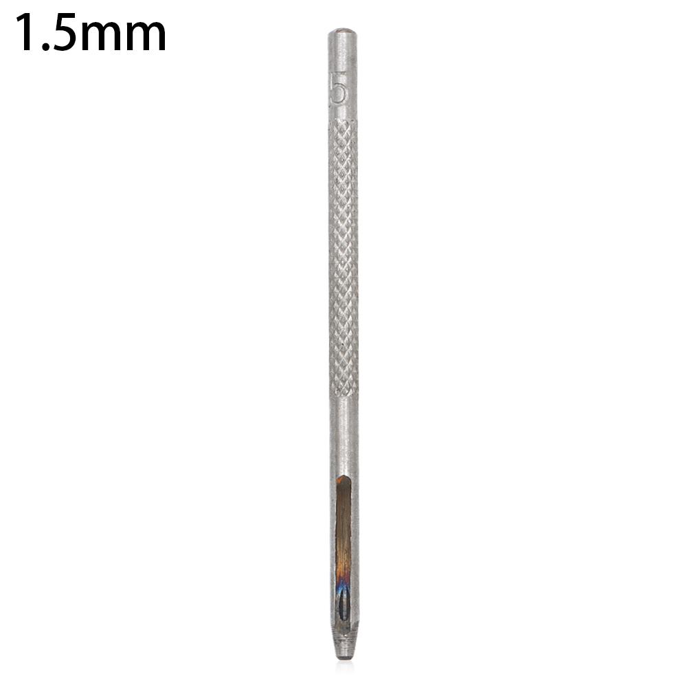 Auto Handcrafts Puncher Leathercraft Screw Carbon Steel Punching Hole Leather Tool Belt Hole Punch