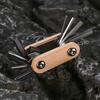 Bicycle Repair Tool Portable Folding 8-in-1 Bike Multitool Heavy Duty Metal Road
