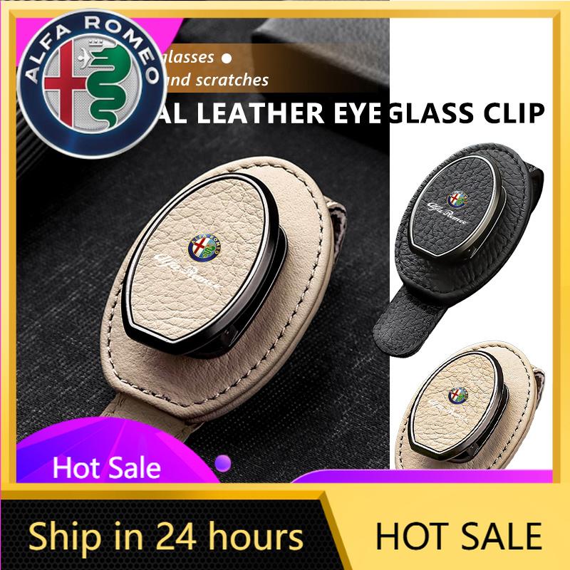 Car Stickers For Alfa Romeo Car Interior Sun Visor Sunglasses Storage Clip Ticket Card Organizer Accessories For Alfa Romeo GT S
