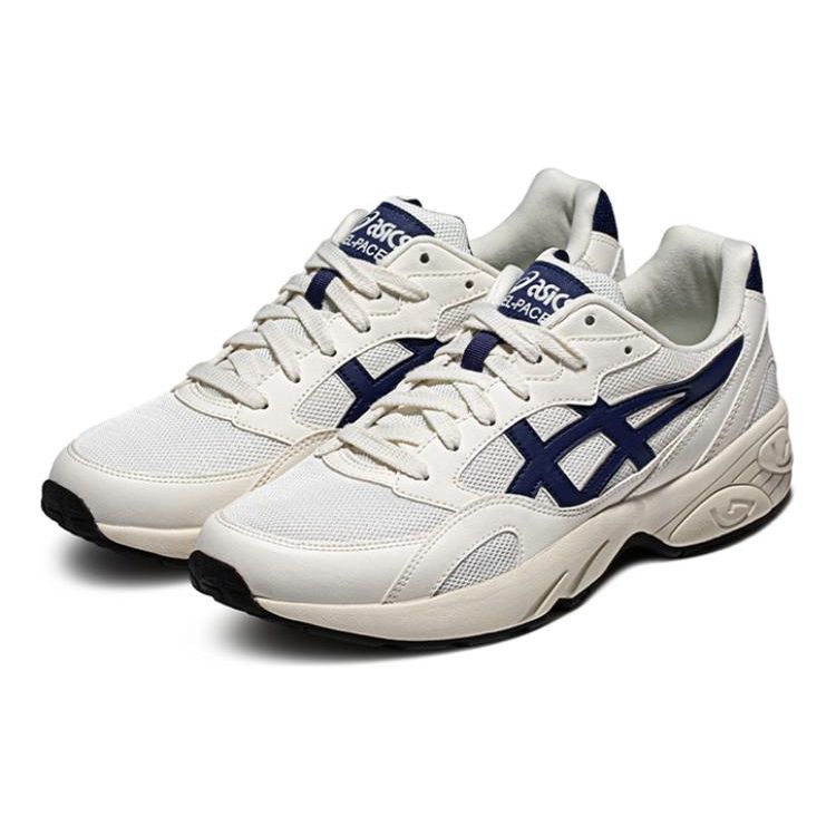 Asics Гель-Пейсер Белый Темно-синий 1203A486-101