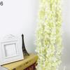 Искусственный цветок, висячая гирлянда, растение, цветочная лоза, свадебная вечеринка, домашний декор