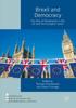 Книга Brexit and Democracy : The Role of Parliaments In the UK and the European Union