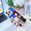 Чехол для телефона STEINS;GATE Ринтаро Окабе Для iPhone 17, 16, 15, 14, 13, 12 Pro Max Черный Конфетный Матовый Ударопрочный Чехол