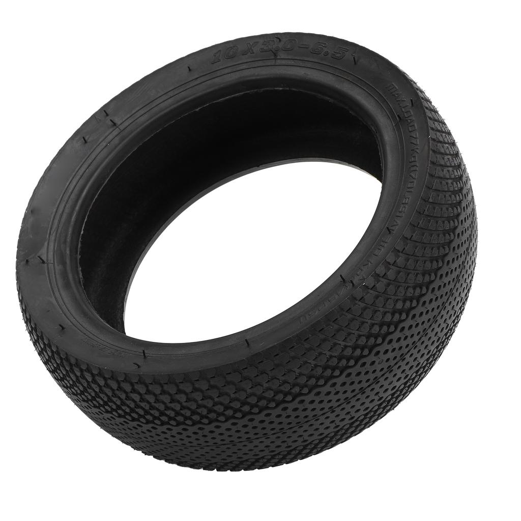 Electric Scooter Tubeless Tire 10x3.0?6.5 Rubber Vacuum Road Tyre Replacement for Balance Car
