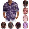 Men's Casual Button-Down Long-Sleeve Shirt