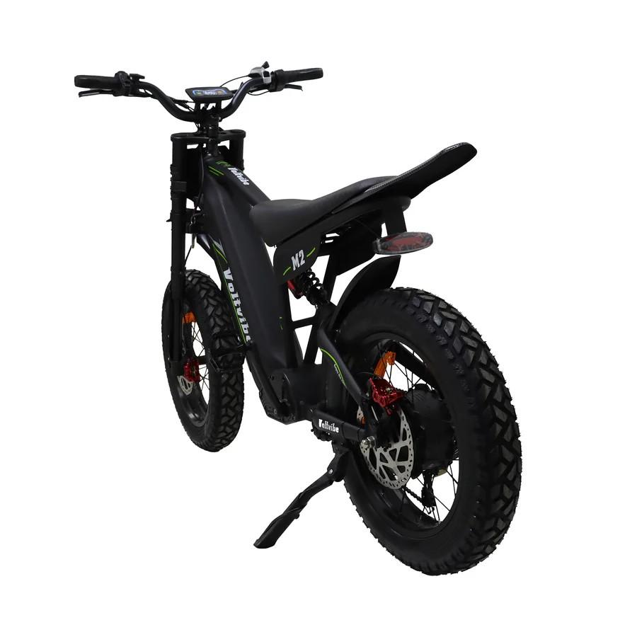 VOLTVIBE M2 Off-Road Electric Bike, 60V 25Ah Battery, Full Suspension