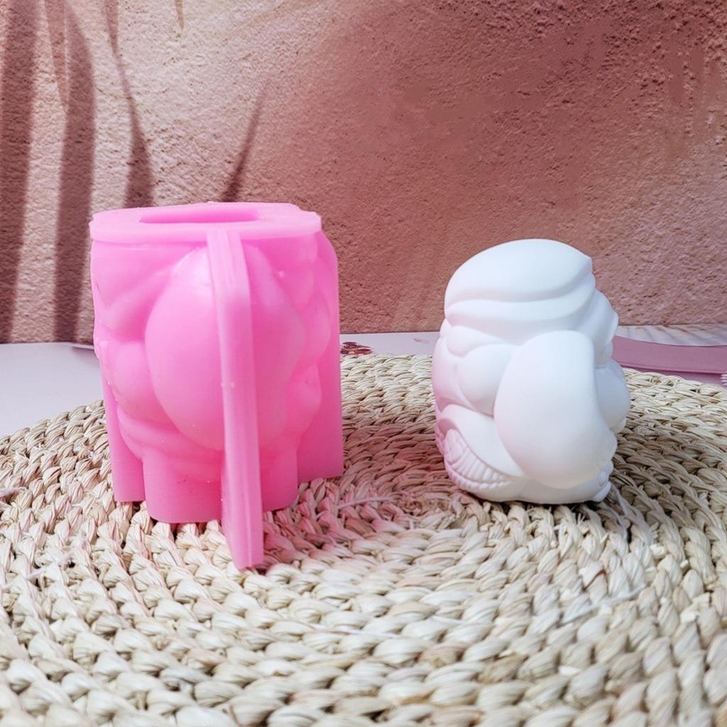 3D статуя животного слона силиконовые формы для свечей эпоксидная смола силиконовые формы для свечей мыла помадки шоколадного торта выпечки