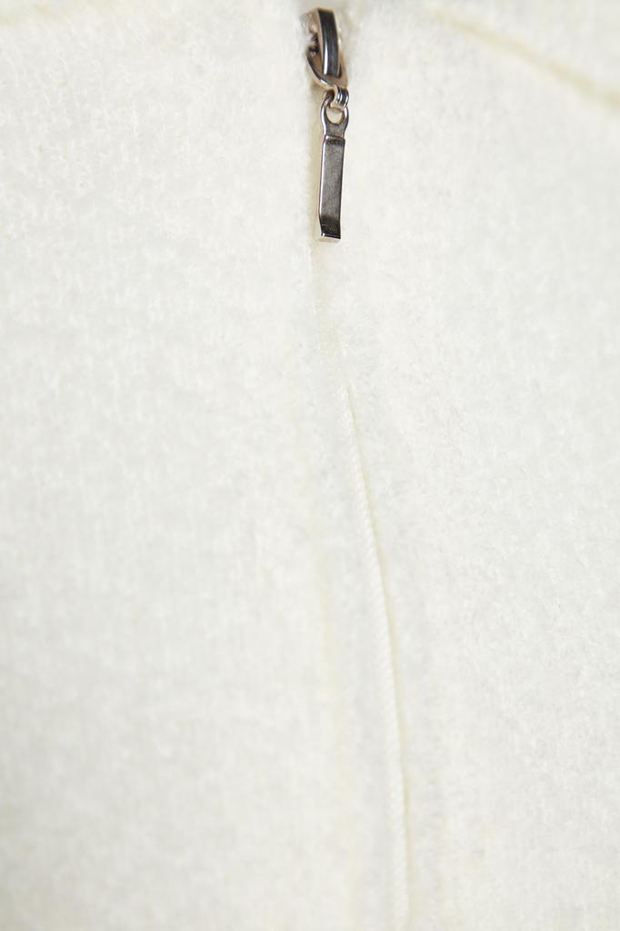 Женский модный новый кардиган мятный вязаный кардиган с капюшоном из букле