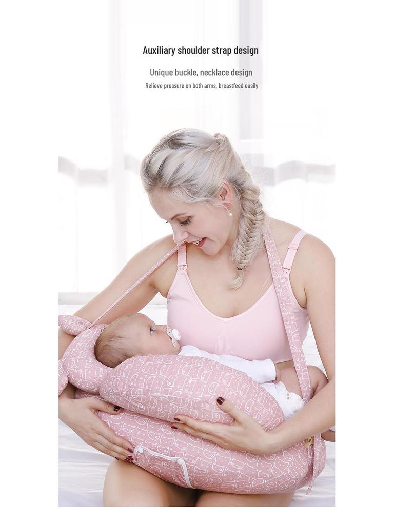 Breastfeeding Pillow & Baby Support Cushion for Newborns