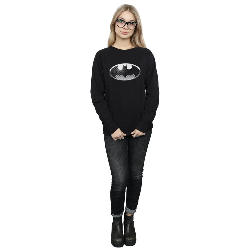 DC Comics Womens/Ladies Batman Spot Logo Sweatshirt