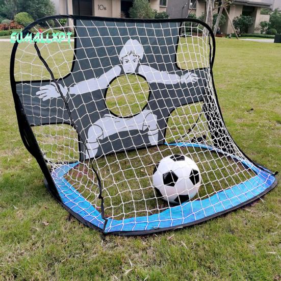 Football Gate Impact-Resistant Sturdy Construction Foldable Good Resilience Portable Heavy-Duty Soccer Games Goal Sports Supply