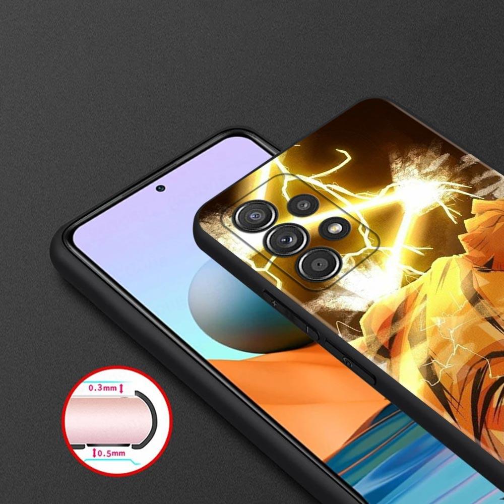 Чехол с рисунком аниме «Demon Slayer Kimetsu» для Samsung Galaxy A51 A71 A01 A11 A21 A21s A31 A41 A72 A52 A42 A32 A22 A12 A02 A02s F42