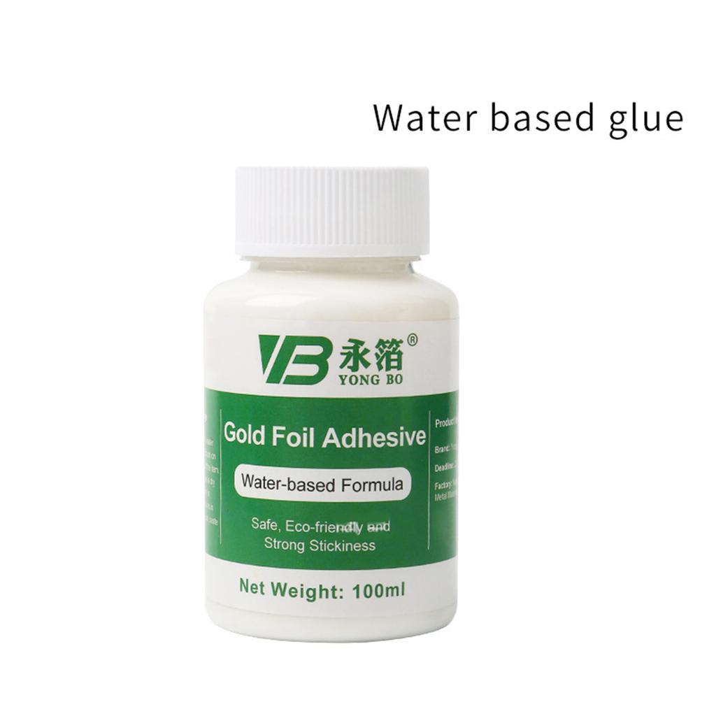100 мл портативный клей для позолоты листы золотой фольги клей для позолоты для сусального золота ремесла бумага для украшения дома простота в использовании