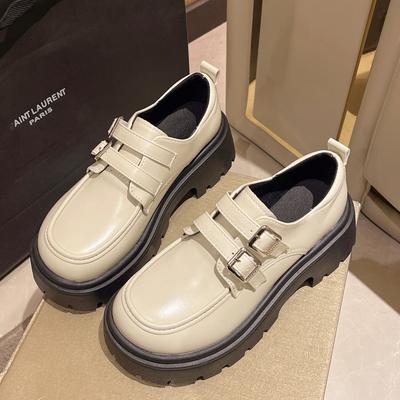 Мода 2024 Осенняя Модная Обувь для Женщин Платформа Повседневные Женские Туфли Оксфорды Британский Стиль Круглый Носок Женская Обувь Преппи Новинка Ретро