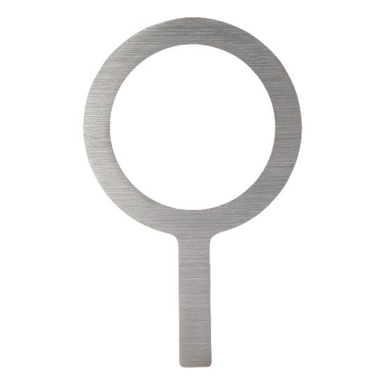 Кольцо для чашки для выпечки из нержавеющей стали с термостойкой деревянной ручкой, крышка чашки чая с молоком, прокладка для десертного пузырькового чая, жареное молоко, изготовление своими руками