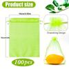 100Pcs Fruit Insect Proof Mesh Bag, Vegetable and Fruit Bird and Insect Proof Mesh Bag