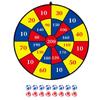 Boono Dart Ball Игрушка Мишень Игра Дартс Доска Игровое Оборудование Липучка Мяч Дартс (Доска 74см)