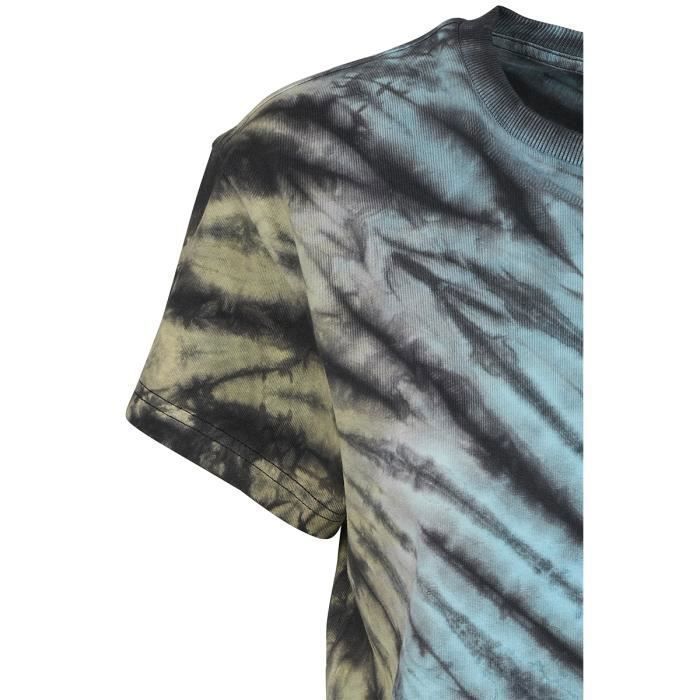 T-Shirt Femme - URBAN CLASSICS - Boyfriend Tie Dye - Multicolore - Large - 100% Coton