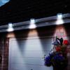 Solar Powered Light Outdoor Waterproof Eaves Light Wall Light Fence Light Solar Rail Guard Light