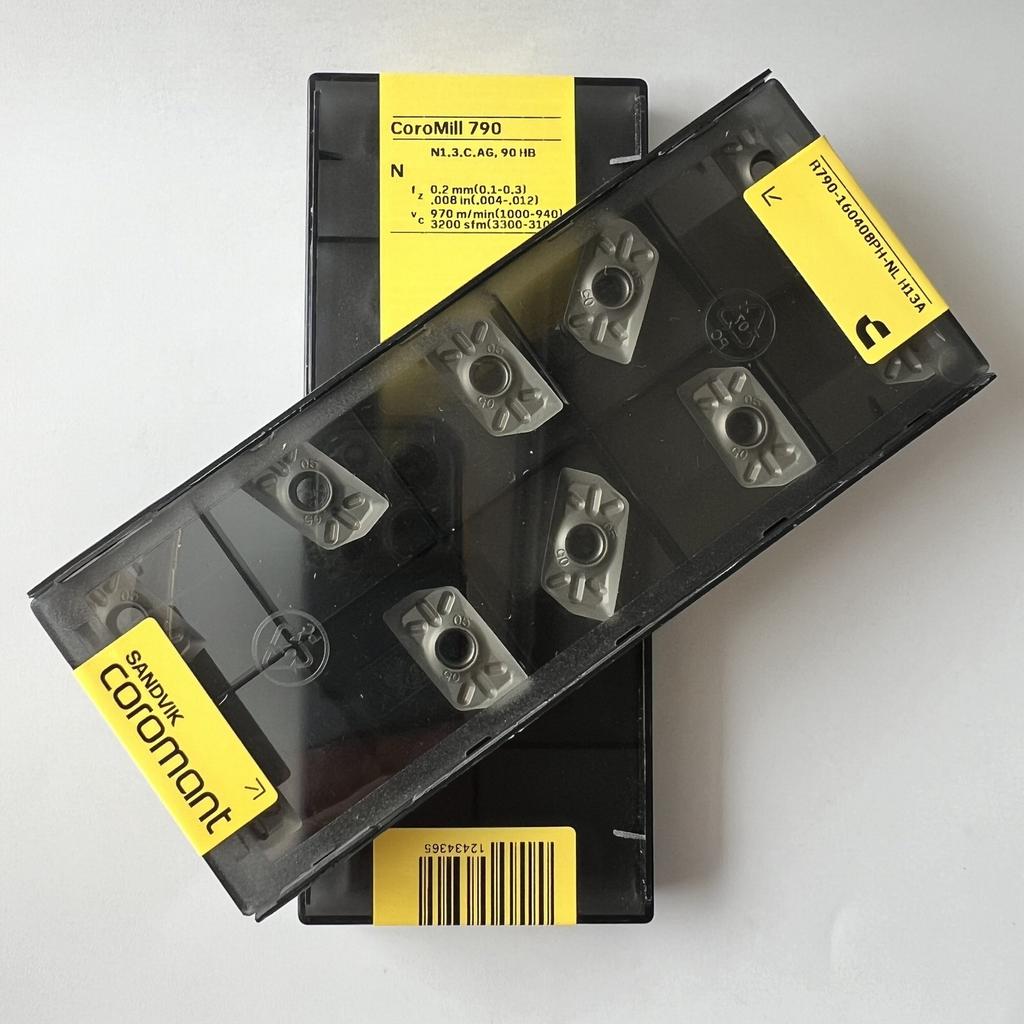 SANDVIK / R790-160408PH-NL H13A / Original Swedish hard alloy blade 10 Pcs