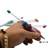 Maydahui Stylish Gradient Color Bead Ballpoint Set of Cute for Christmas Wedding Souvenir not Pens, 12, Oil-Based, Creative, School, Classroom, DIY,