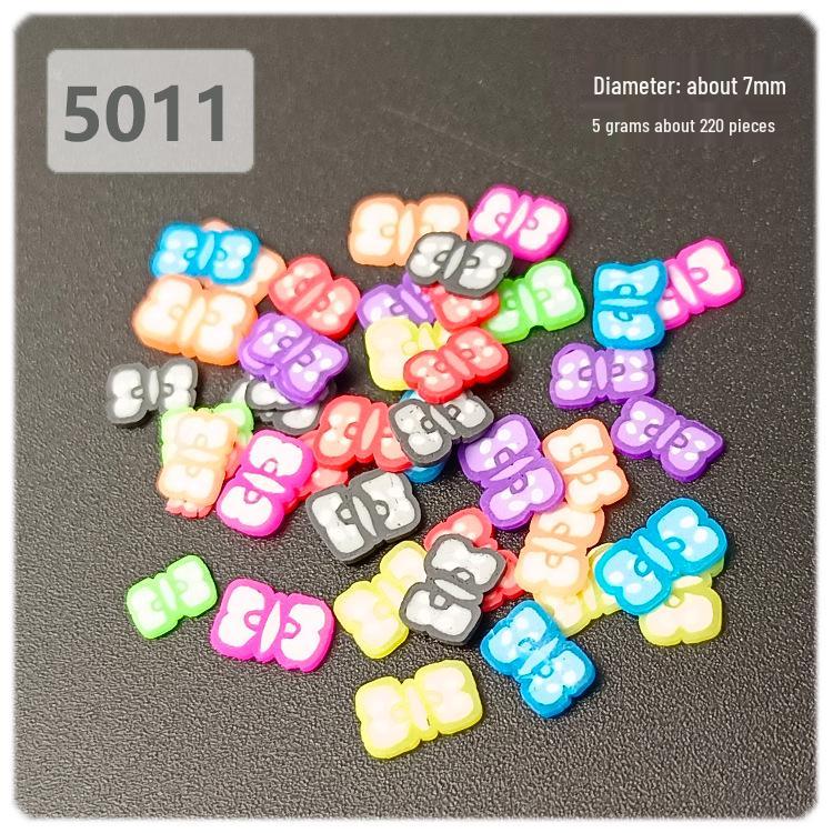 Yaleduo DIY Фруктовые полимерные слайсы для слайма, поделок и декора для нейл-арта