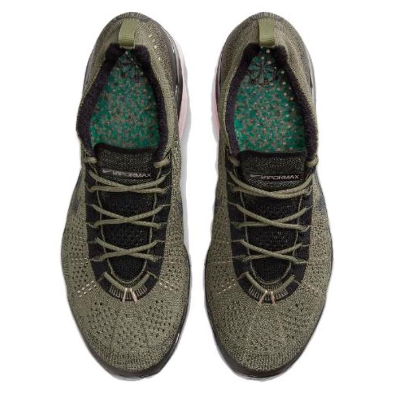 Nike Air Vapormax 2023 Flyknit Средний оливковый розовый оксфорд Кроссовки для бега DV1678-200