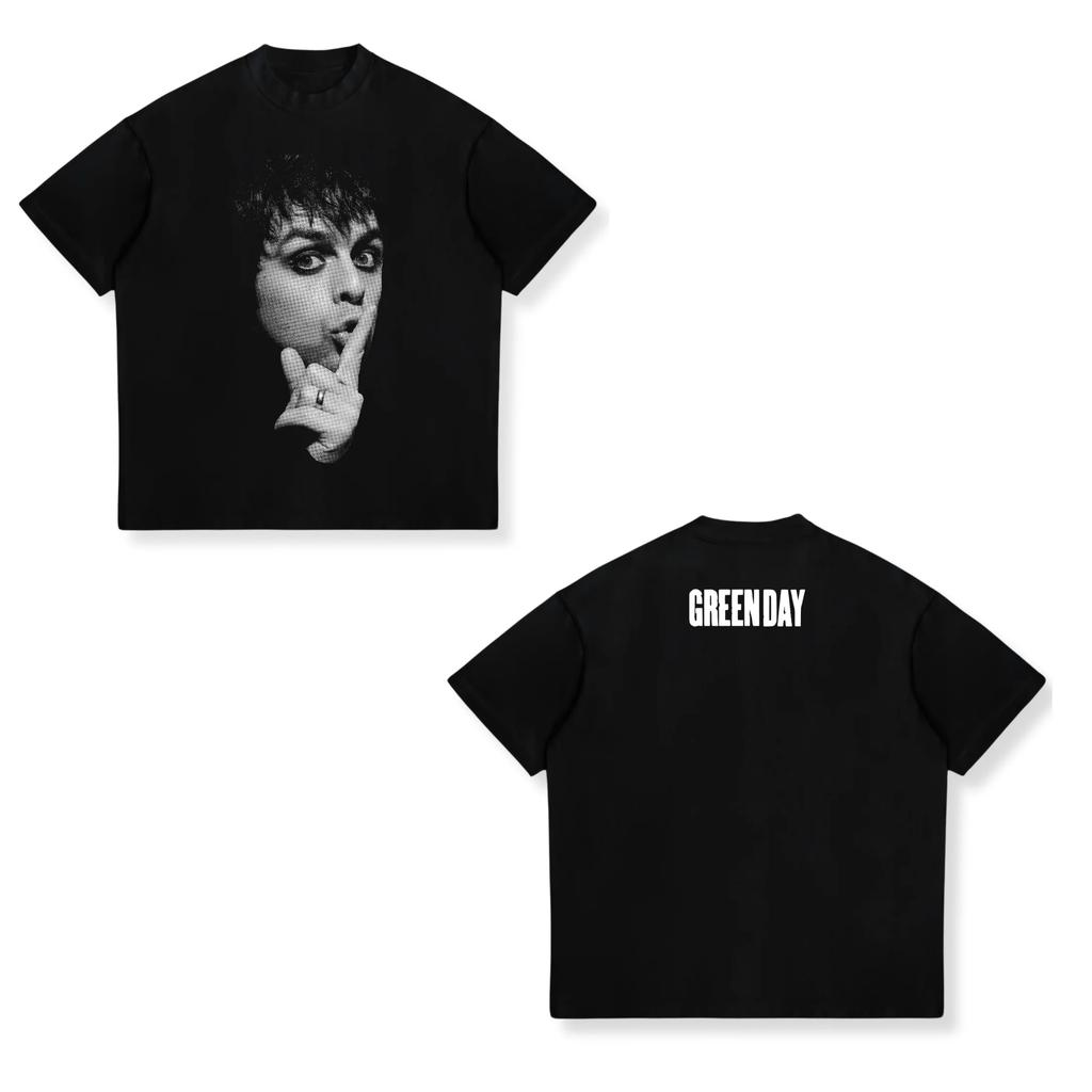2026 Green Day American Idiot Hysteria T Shirt Unisexs Rock Music Classic Band Tee Shortsleeved Women Fashion Street Top