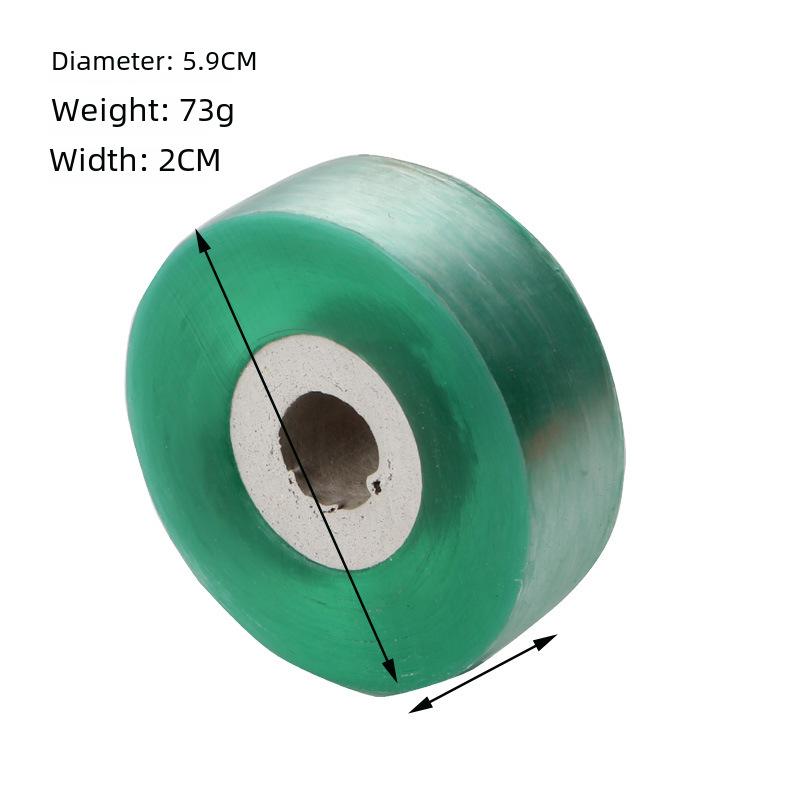 Прививочная пленка для саженцев плодовых деревьев не нужна. Доступна дополнительная белая пленка для обертывания прививок толщиной 3 см или зеленая пленка толщиной 2 см.