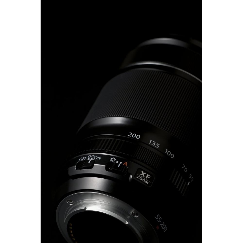 Fujifilm X Interchangeable Lens Fujinon Zoom Telephoto 55-200mm Image Stabilizer Linear Motor (Silent) Aperture Ring F XF55-200MMF3.5-4.8 R LM OIS