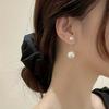 1 Pair Fashionable Imitation Pearl Tassel Earrings Simple Elegant Versatile Earrings Suitable Women's Daily Wear Perfect Gift