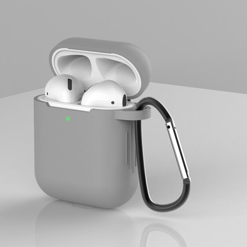 Силиконовый защитный чехол для Apple AirPods 1/2 - универсальный чехол для беспроводных наушников