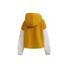 adidas Куртка Urban Boa Color Block Casual Sports с капюшоном, женские куртки, золото GM1425