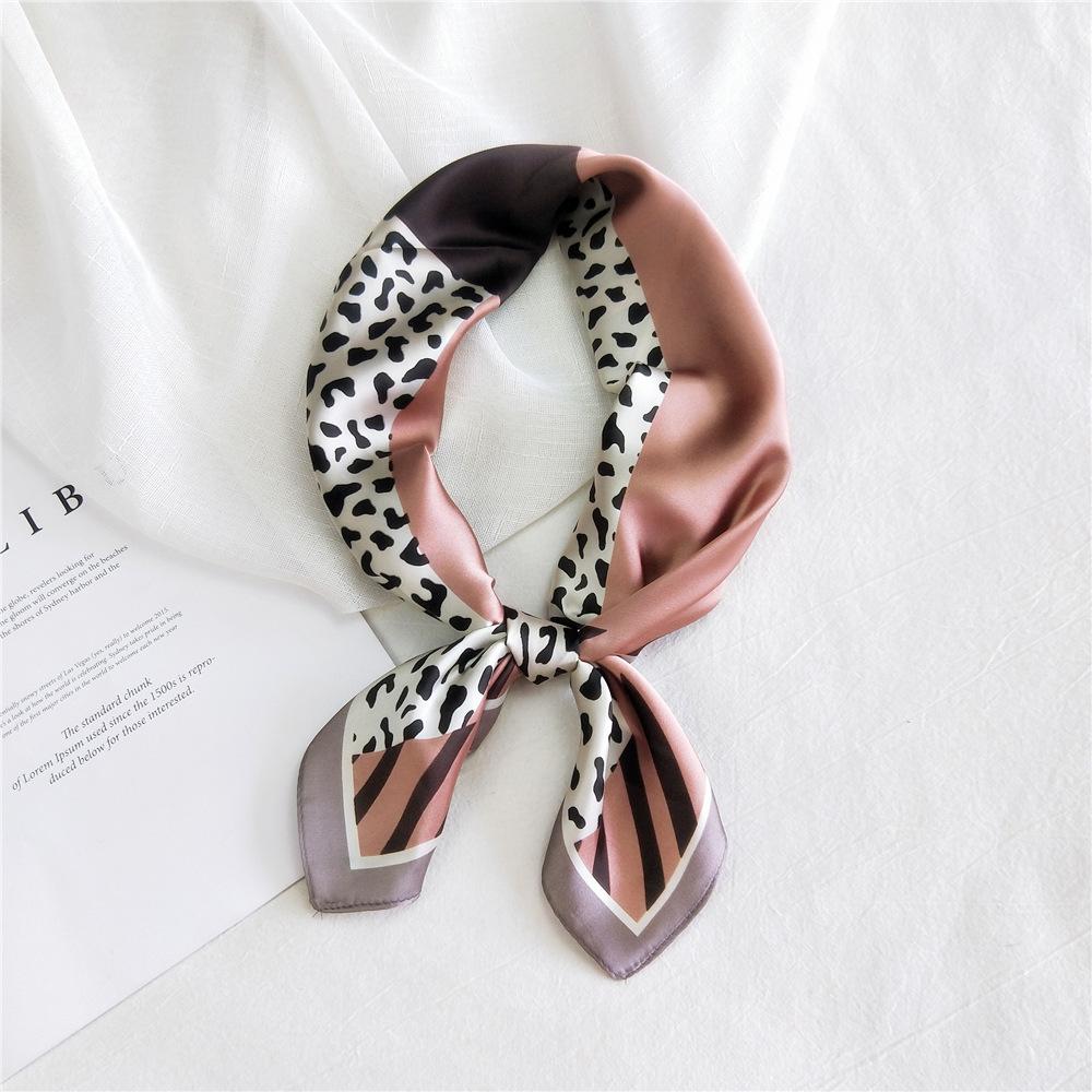 Fashion Decoration Scarf Hairband Tie Hair 70 Small Square Scarf Silk Scarf Women'S Spring And Autumn Versatile Small Scarf Professional Scarf